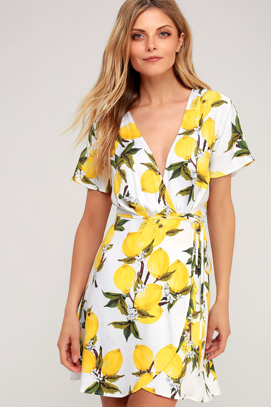 Lemon Yellow Dress